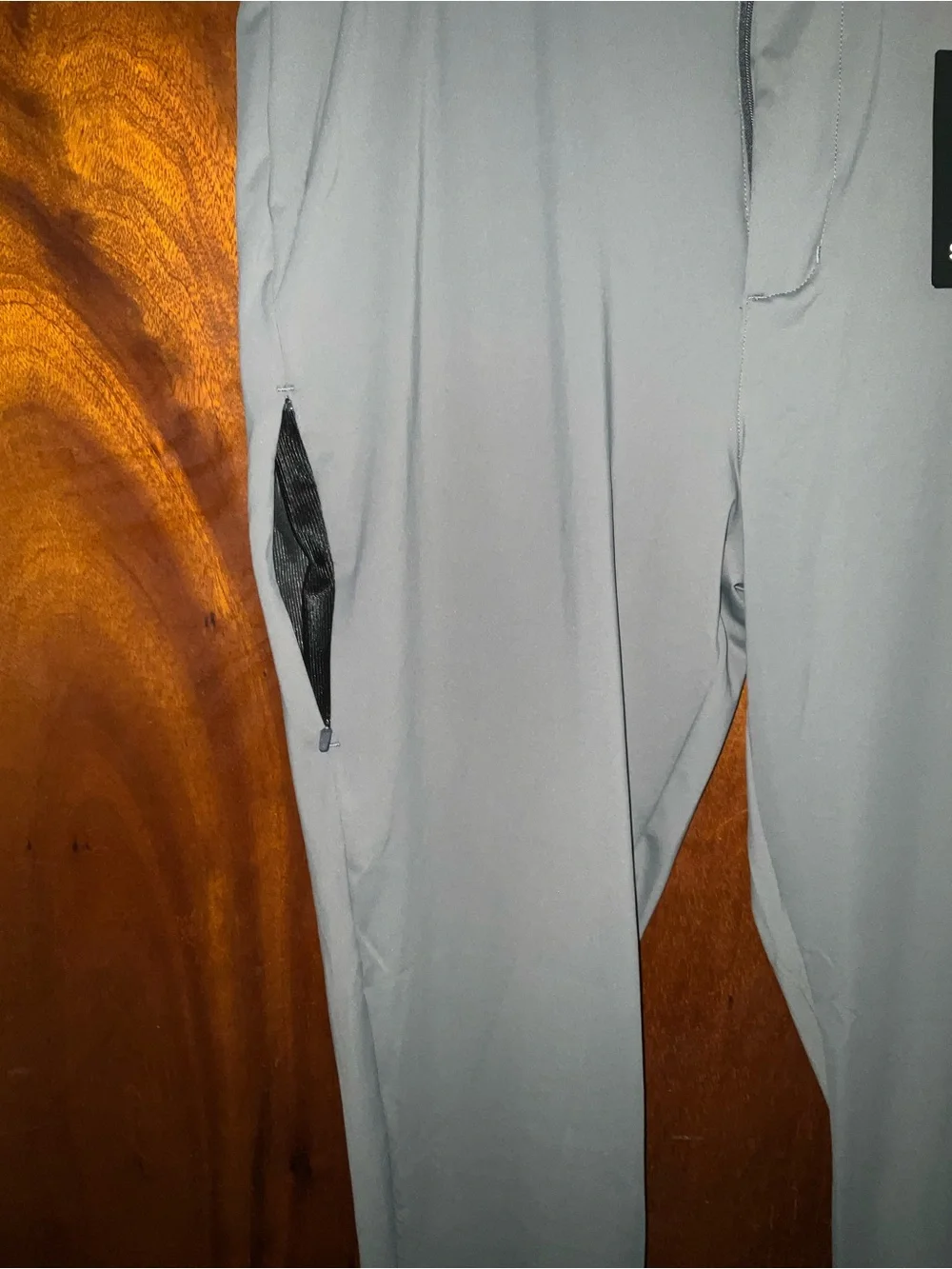Men's Gray Jogger-Style Chinos